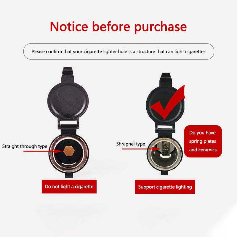 2026 Hot For VW VOLKSWAGEN Car Cigarette Lighter NewCigarette Lighter Plug Car Accessories For Volkswagen VW Rline Amarok T5 Pha