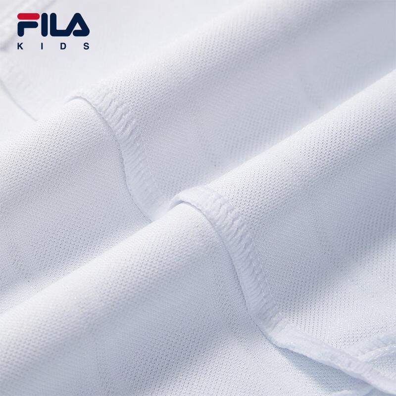 FILA Girls' Knitted Short Sleeve T-shirt