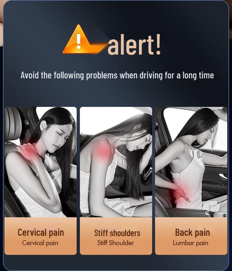 Maybach Besticktes Auto Kopfstützenkissen: Luxuriöse Lendenwirbelstütze und Komfort