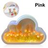 Beautiful Color Ins Night Light Cloud Shape Desktop Decorative Lights Push Button Tulip Flower Sea Lantern Lighting Durable