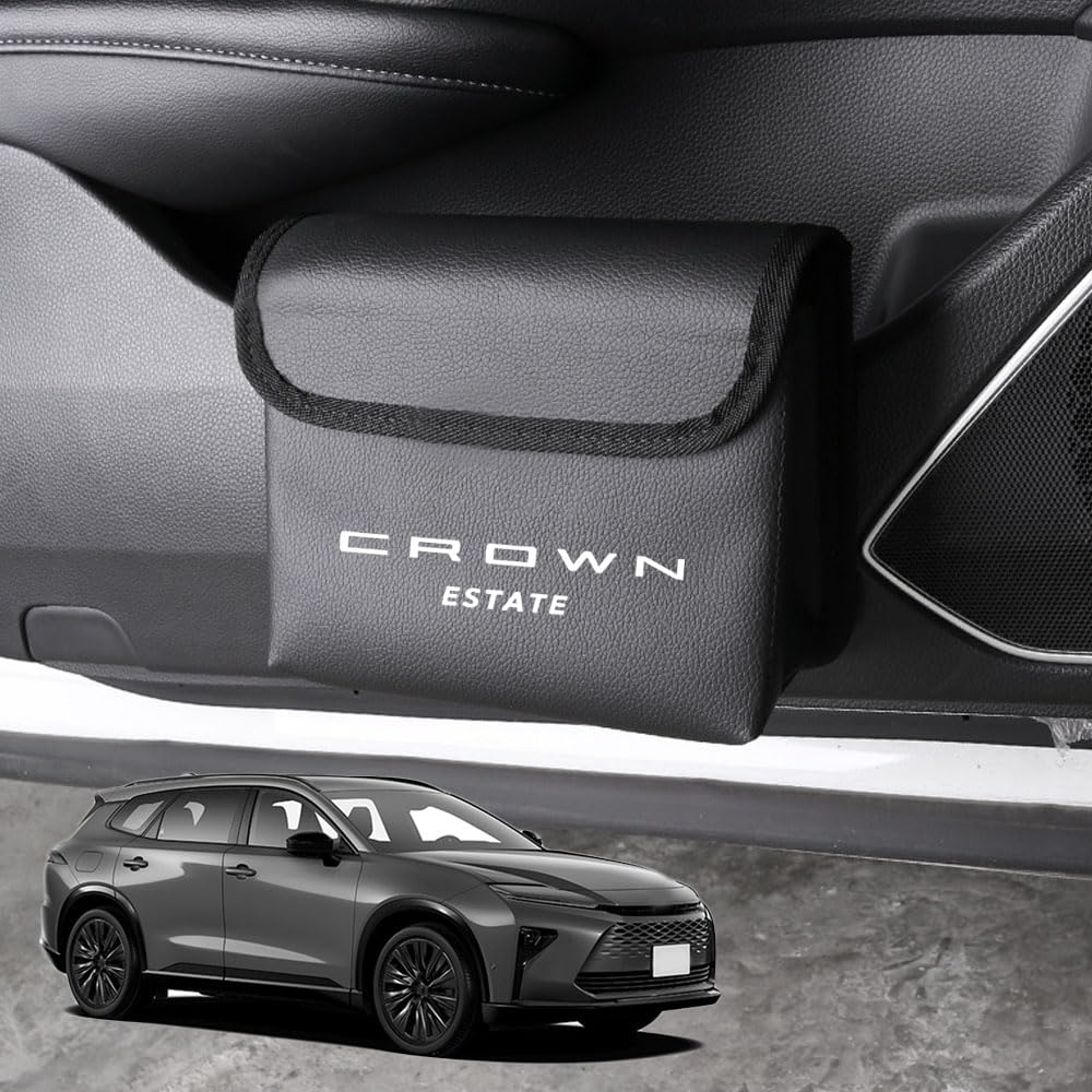 

FOR Crown Estate RS Z Folding Car Trash Multifunctional Seatback Door Storage Box