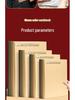 Brown Series A4 Handmade Kraft Paper: Coffee & Natural Wood Gradient