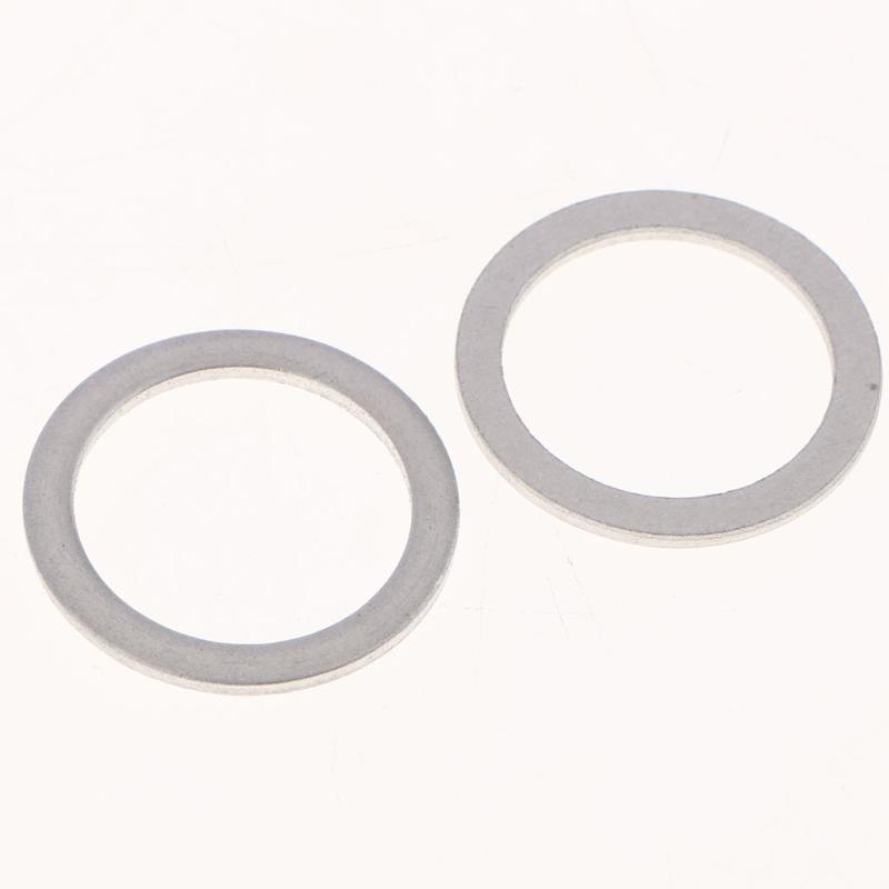 M18 Oil Drain Plug Washer Gasket Kit Metal Crush Seal for Engine Oil Pan Draining and Car Repair