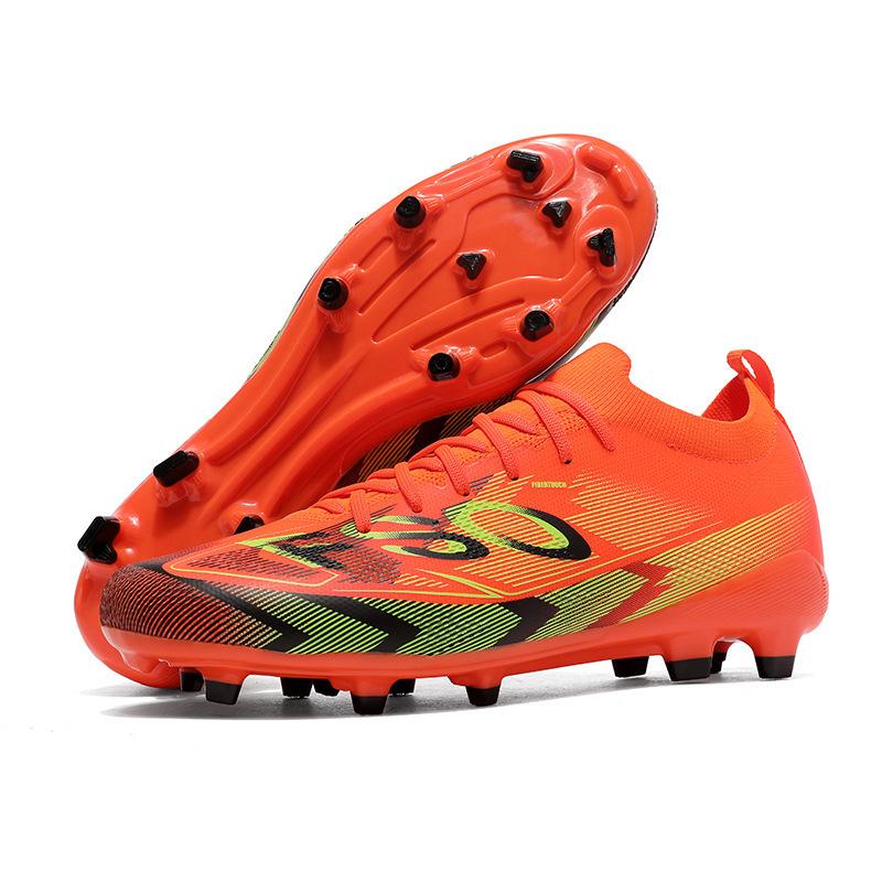 Football Shoes Male Student Lawn Adult Spike Competition Training Shoes Sneakers