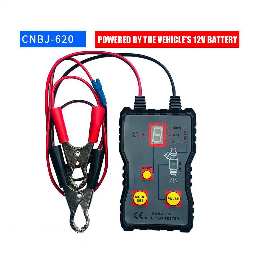 Injector Tester 12V Scan Gauge Diagnostic Tool For System Maintenance Performance Checks Troubleshooting Repair Shops Garage