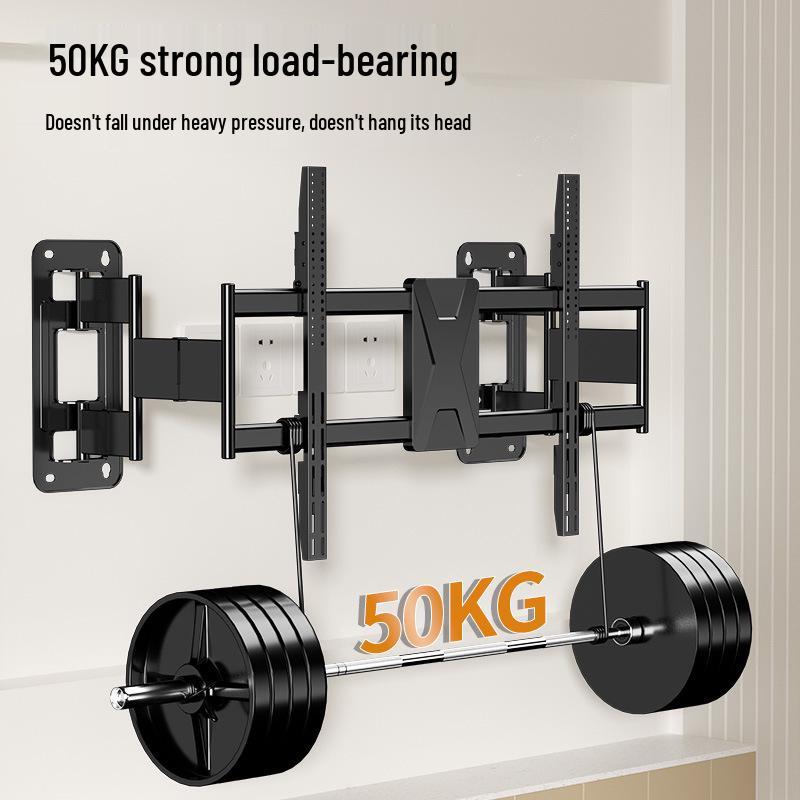 Ultra-Thin Extendable Swivel TV Wall Mount, Horizontally Adjustable for 65"-100" TVs