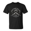 Vintage Custom Motorcycles Chopper Bobber Motorcyclist T-Shirt  O-Neck Short Sleeve Casual Mens T-shirt Size S-5XL