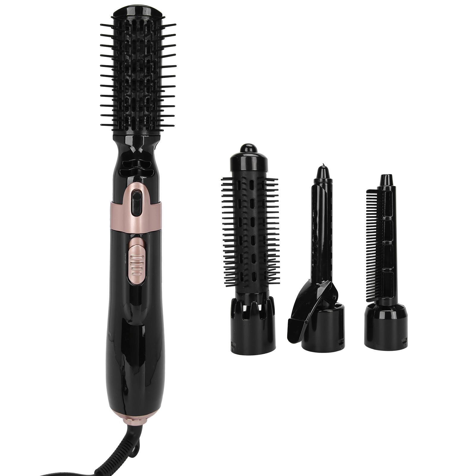 

4 в 1 Автоматическая плойка для волос Плойка Многофункциональная 2 температурных режима Керамический нагрев Вилка США 110 В US Plug