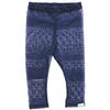 [NIVA] Hergestellt in Japan: Stylische Baby-Leggings aus Stretch-Spitze. Perfekt als Geschenk zur Babyparty oder zum halben Geburtstag. (NIVA) Spitzen-Leggings (70cm, Marineblau)