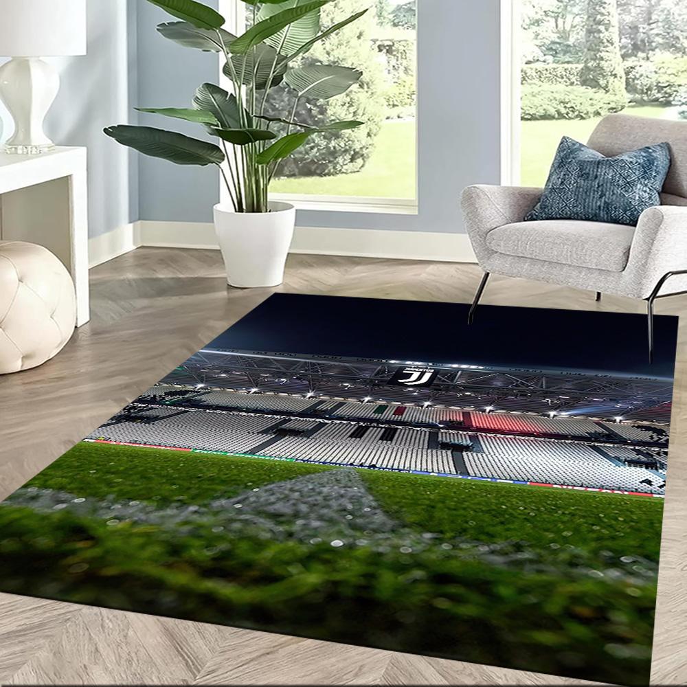 Juventus Floor Rug Office Rug Perfect For Game Room Living Rooms Dormitory Bedrooms Antislip Carpet Decorate Offices Gift For Festivals