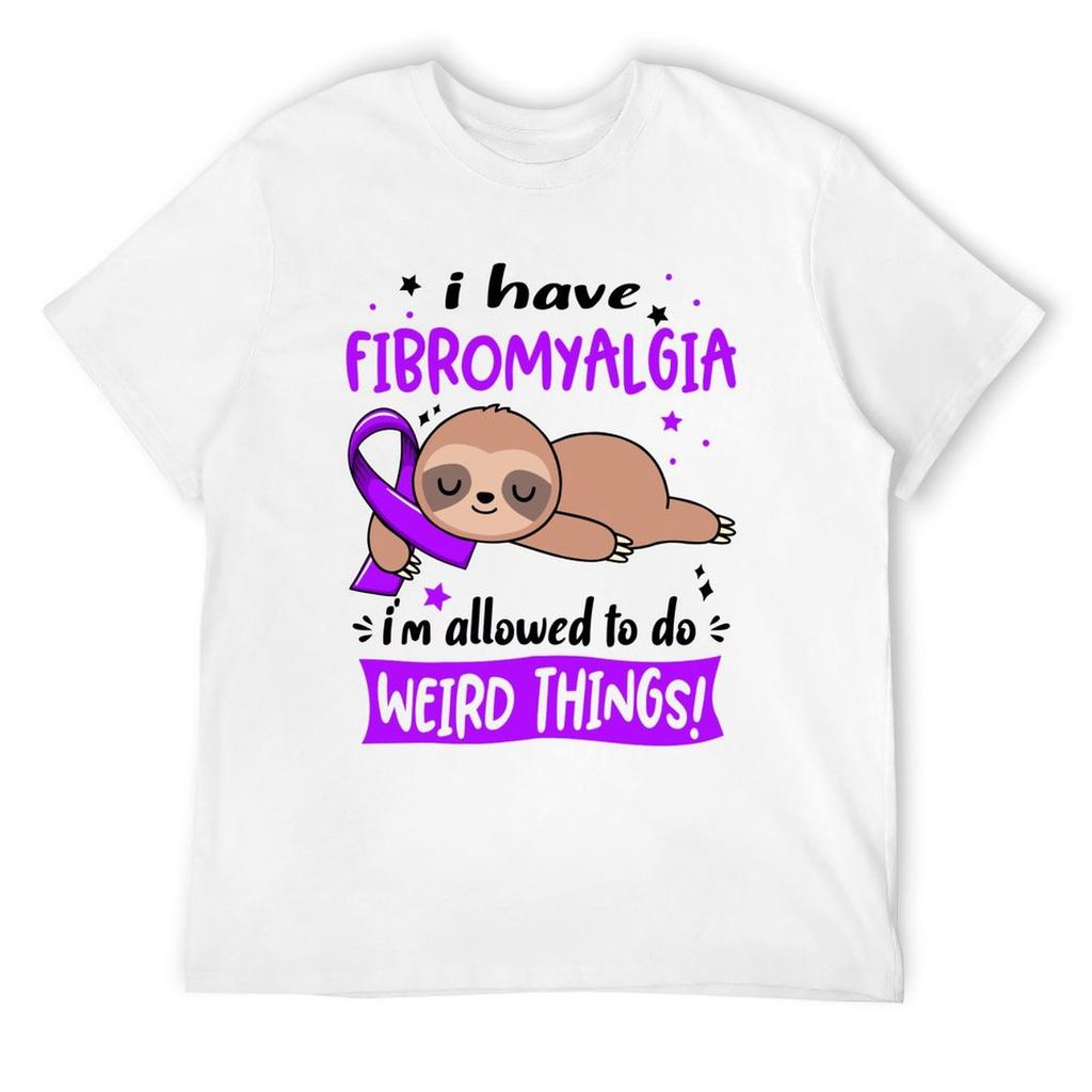 Fibromyalgia Awareness Funny I have Fibromyalgia i'm allowed to do Weird Things! T-Shirt