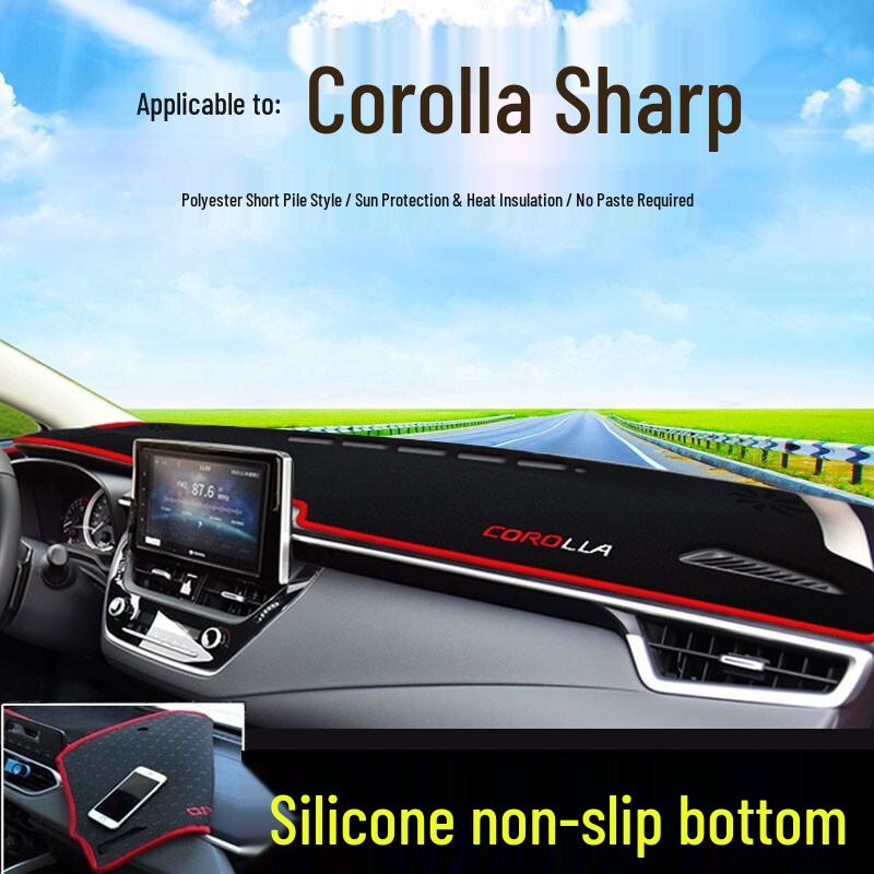 Toyota BZ3/BZ4, Corolla, CHR, RAV4, Wildlander, Frontlander Sun Protection & Heat Insulation Mat for Center Console