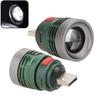 USB Handy Powerful LED Flashlight 3W Extension Light Torch Aluminium Alloy Mini Zoomable Pocket Torch Lamp For Camping Hiking