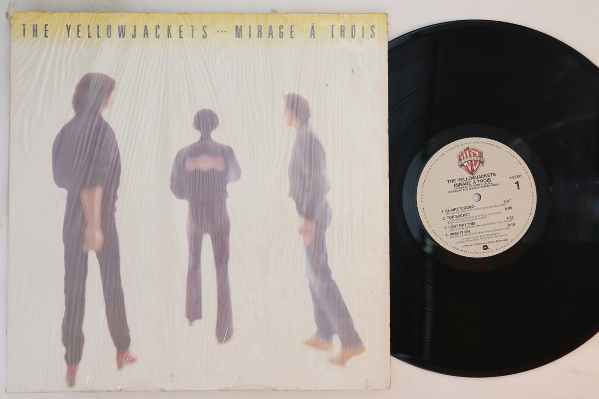 

LP Record YELLOW JACKTS - Mirage A Trois 123813 Warner Bros. Re 1983 US Jazz Used