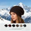 1 Stück Damen Slouchy Mütze mit dicker Thermofütterung, Weich Hautfreundlich für Winter Tägliches Tragen Outdoor-Aktivitäten Gehörschutz
