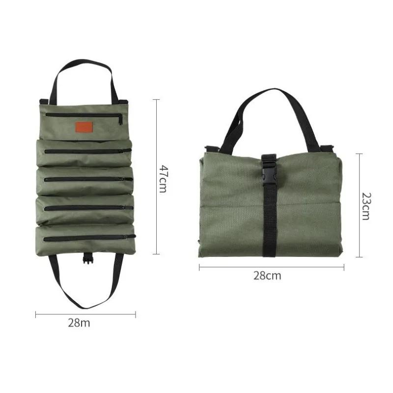Multifunctional Handheld Tool Kit Thickened Electrician Hardware Toolkit Construction Site with Large-capacity Storage Bag