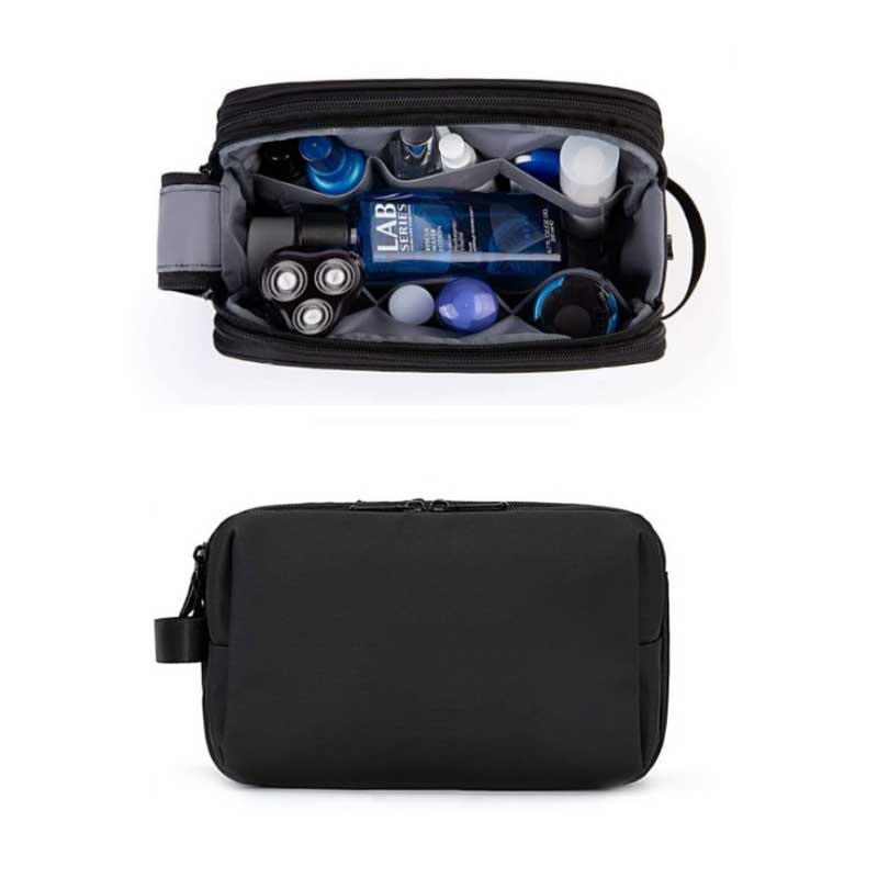 Toiletry Bag for Men Travel Toiletry Organizer Dopp Kit Water-resistant Shaving Bag for Toiletries Door Room Essentials Purse1PC