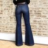 2026 Spring Retro High-Waisted Micro-Flare Slimming Women's Jeans