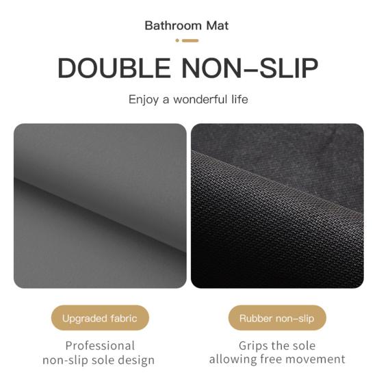 Waterproof Pad Anti-Slip Moisture Absorption Diatom Mud Floor Mat Refrigerators Washing Machines Mat