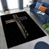 New Pray Jesus Rug for Bedroom Living Room Sofa Home Doormat Decor, Large Kids Play Non-slip Floor Mat