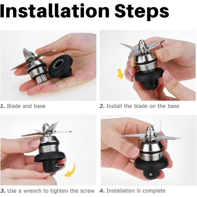 5PCS Drive Socket Kit Compatible 891 802 Blenders Part For Vitamix Professional Series 750 Replacement