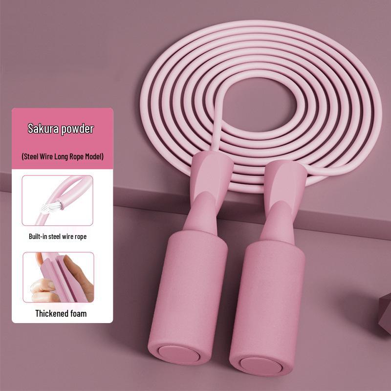 Hot-Selling Dual-Use Jump Rope: Load-Bearing, Ball-Weighted, Corded/Cordless, Silent for Indoor Use
