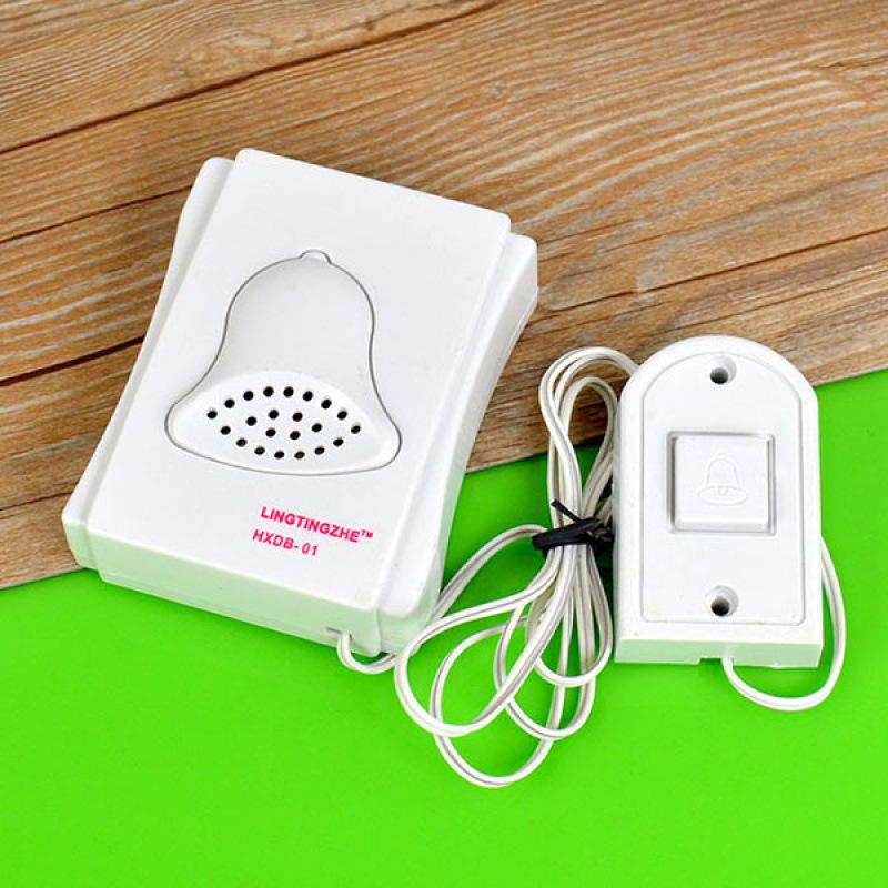 Ev Erişim Kontrolü İçin Net Sesli Elektronik Kablolu Kapı Zili