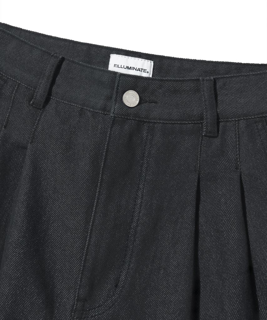 FILLUMINATE (W) Two-Tuck Wide Pants - Black