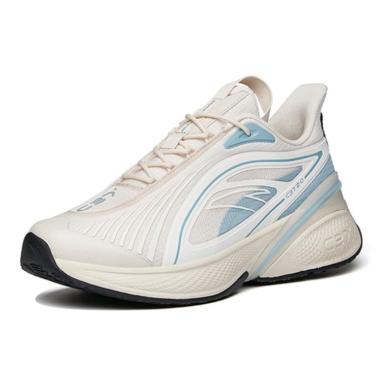 New Anta C37 2.0 Cushioning Anti Slip And Wear Resistant Breathable Rebound Low Top Running Shoes Men's Light Blue 112135537R-8