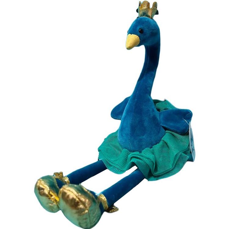 

JELLYCAT Серия Птицы Балетный Павлин Милая Кукла Плюшевая Маленький Рост