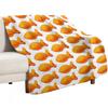 Goldfish Throw Blanket Elegant Warm Throw Blanket for Hotel Home