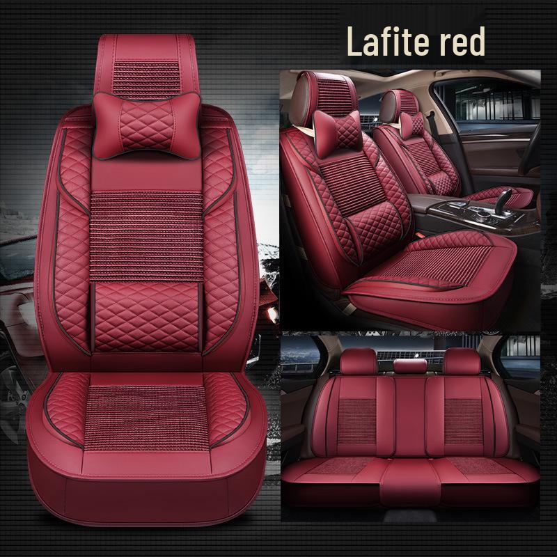 Ice Silk Full Cover Car Seat Cushion Set for Civic, Cruze, Corolla, Haval M6F7, MG ZS, Accord.