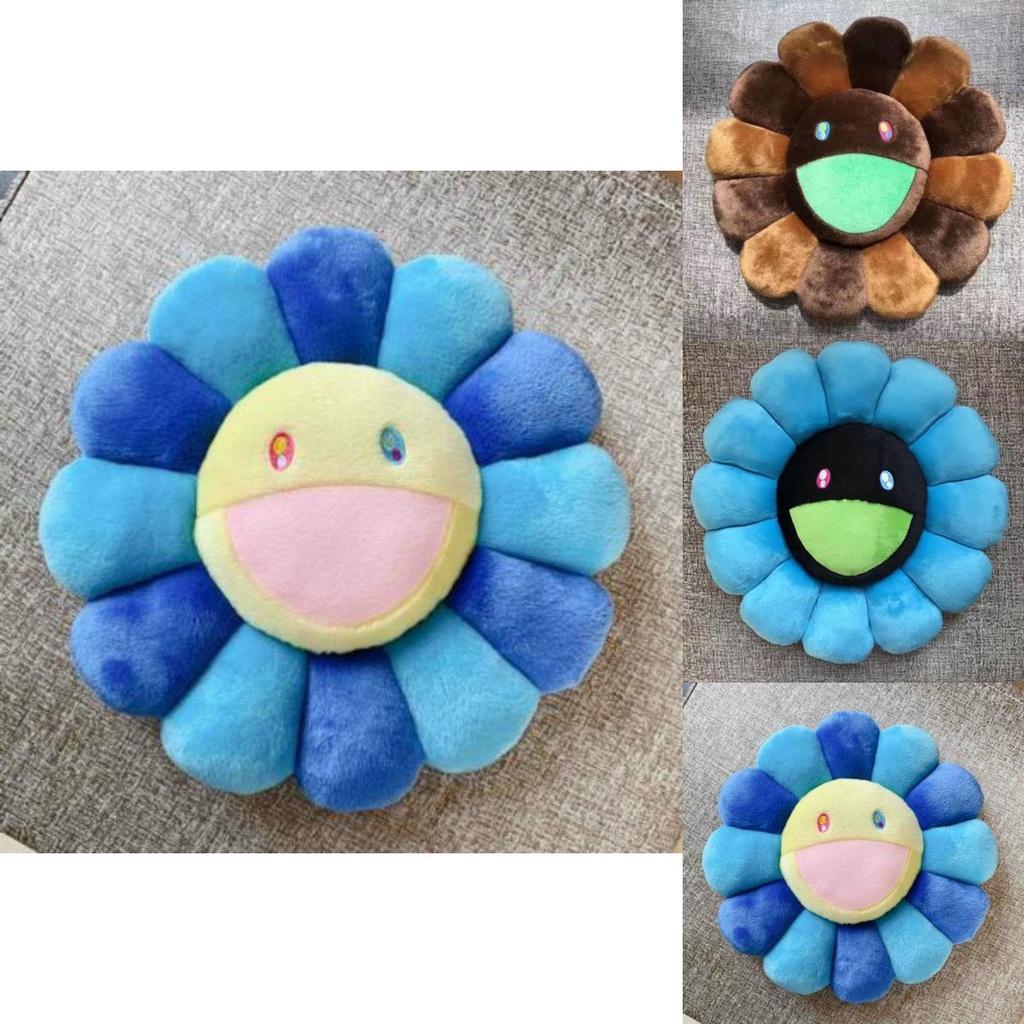 Soft And Comfortable 40cm Takashi Murakami Rainbow Flower Pillow Plush Toy