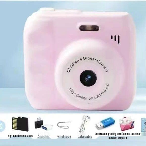 Cute HD Dual Camera for Students: Digital Polaroid Capable of Photos and Mobile Transfer