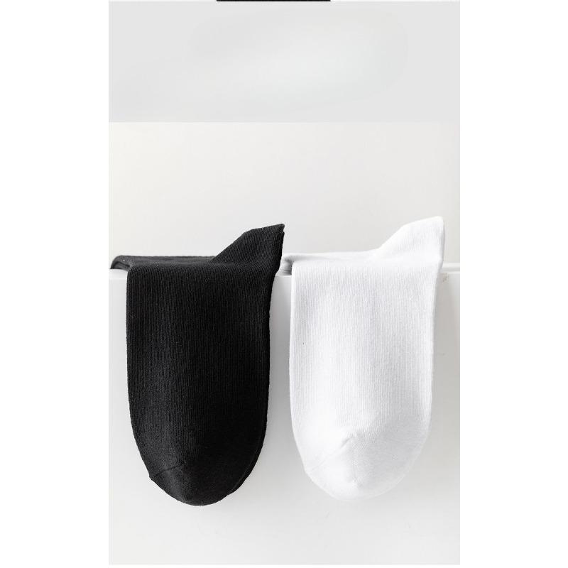Men's Summer Solid-color Short Socks, Sweat-absorbing, Breathable and Odor-proof. Women's Autumn and Winter Long Socks, Street Sports Socks