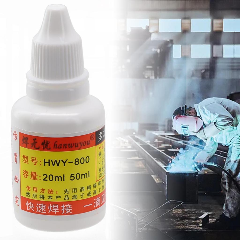HWY-800 Stainless Steel Flux Solder Liquid Non-toxic Copper Consumables