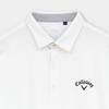Callaway Long Sleeve Polo Shirt Cool Festa C26133100 Men's White M