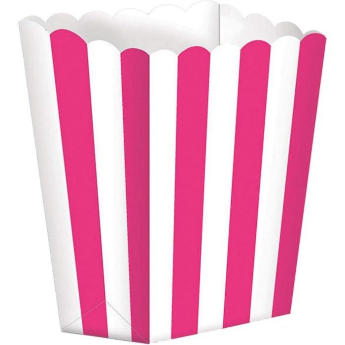 Amscan Striped Popcorn Holder (Pack of 5)