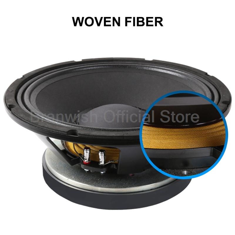 1600W 10/12 Inch High Power Speaker 2-Way Passive Speaker HiFi Professional Stage Audio Sound Box for Home Theater KTV Karaoke