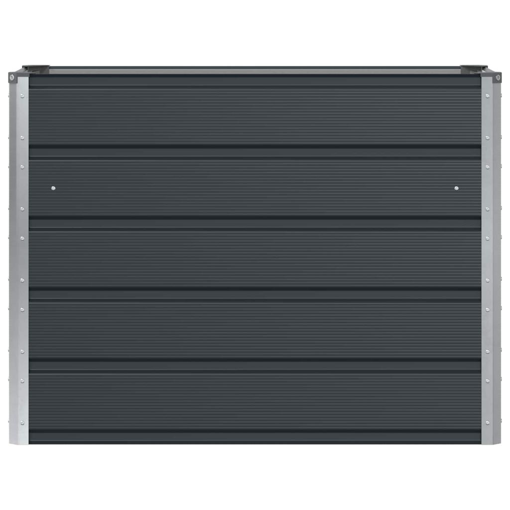 Planter Anthracite 100 X 40 X 75 Cm Steel