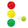 3Pcs Golf Balls Practice Choose Hole Ball White Blue Yellow Orange Red Indoor Ourdoor Golf Plastic Ball
