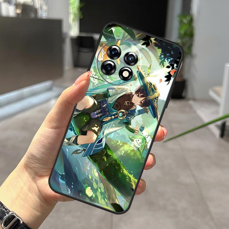 Genshin Impact Wanderer Case For OnePlus Nord CE 5 2 3 4 Lite N30 N20 OnePlus 15 13 12 11 9 10 Pro 10T 13R 15R Cover