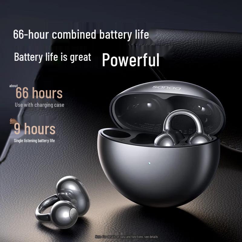 SANAG S6S Ultra Ear-Clip AI Bluetooth Headphones