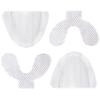 10pcs Denture Reinforcement Mesh Palatal Retention Dental Impression Metal Net Trays Upper Lower Dentist Materials