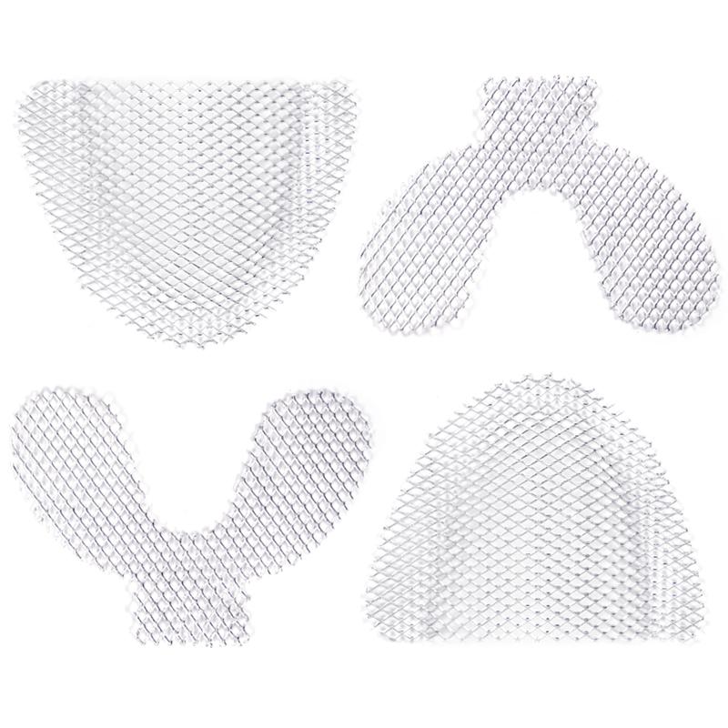 10pcs Denture Reinforcement Mesh Palatal Retention Dental Impression Metal Net Trays Upper Lower Dentist Materials