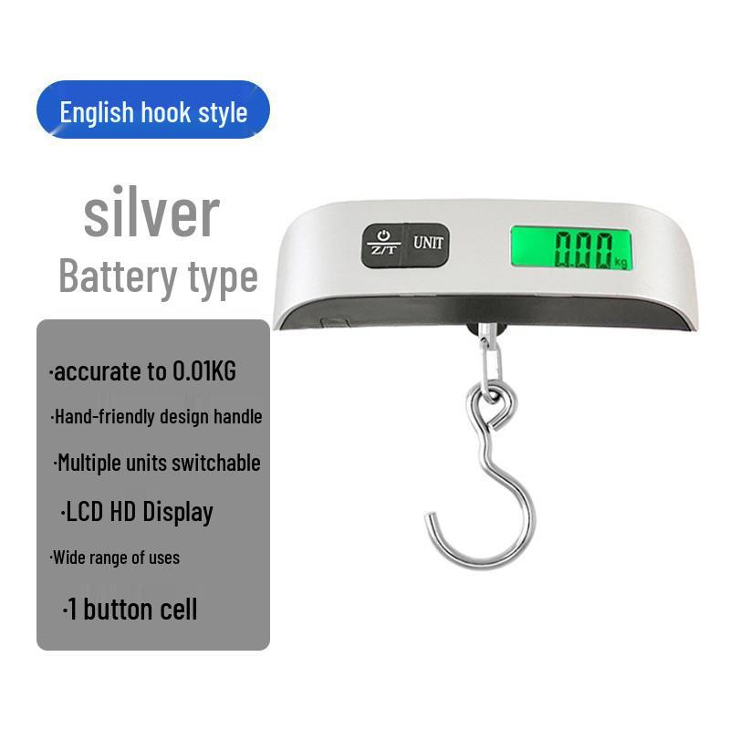 Portable High Precision 50kg Handheld Luggage & Household Scale 50kg/10g