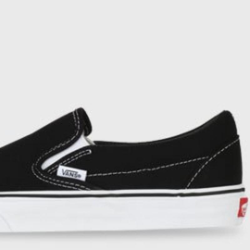 Vans Sneaker Core Classic Solid Slip On Black Vn000eyeblk