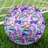 K Print Size 5 Soccer Ball, Standard Match Football for Sports Game and Team Practice, Ideal Gift for Soccer Fans