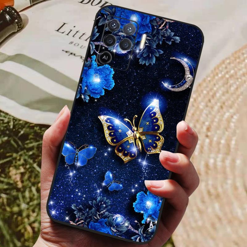Pour OPPO Reno5 F Coque en Silicone pour Téléphone pour OPPO Reno5 Lite A94 4G Coques de Téléphone pour OPPO Reno 5 F 5F 5 Lite Pare-chocs Fundas