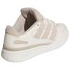 Adidas Originals Forum 2000 Leather Fashion Comfortable Durable Low-Top Skate Shoes Women Sneakers Han-Jade-White JR0512